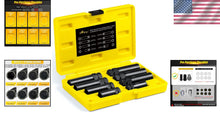 Load image into Gallery viewer, Premium 8-Piece Spline Socket Set in CR-MO Steel - Easy Wheel Lugnuts Removal