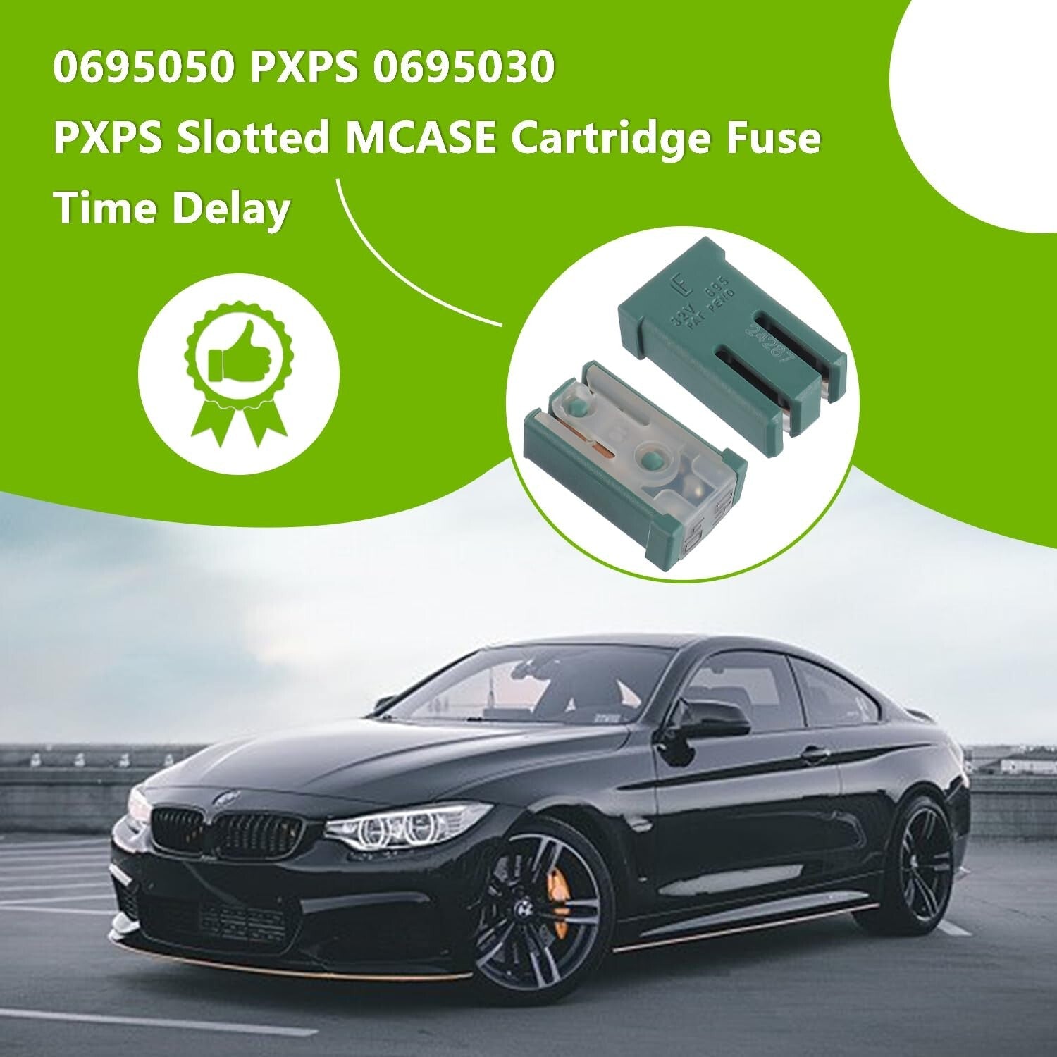 Versatile 14-Piece MCASE Fuse Cartridge Kit - 15A-60A for Automotive Needs