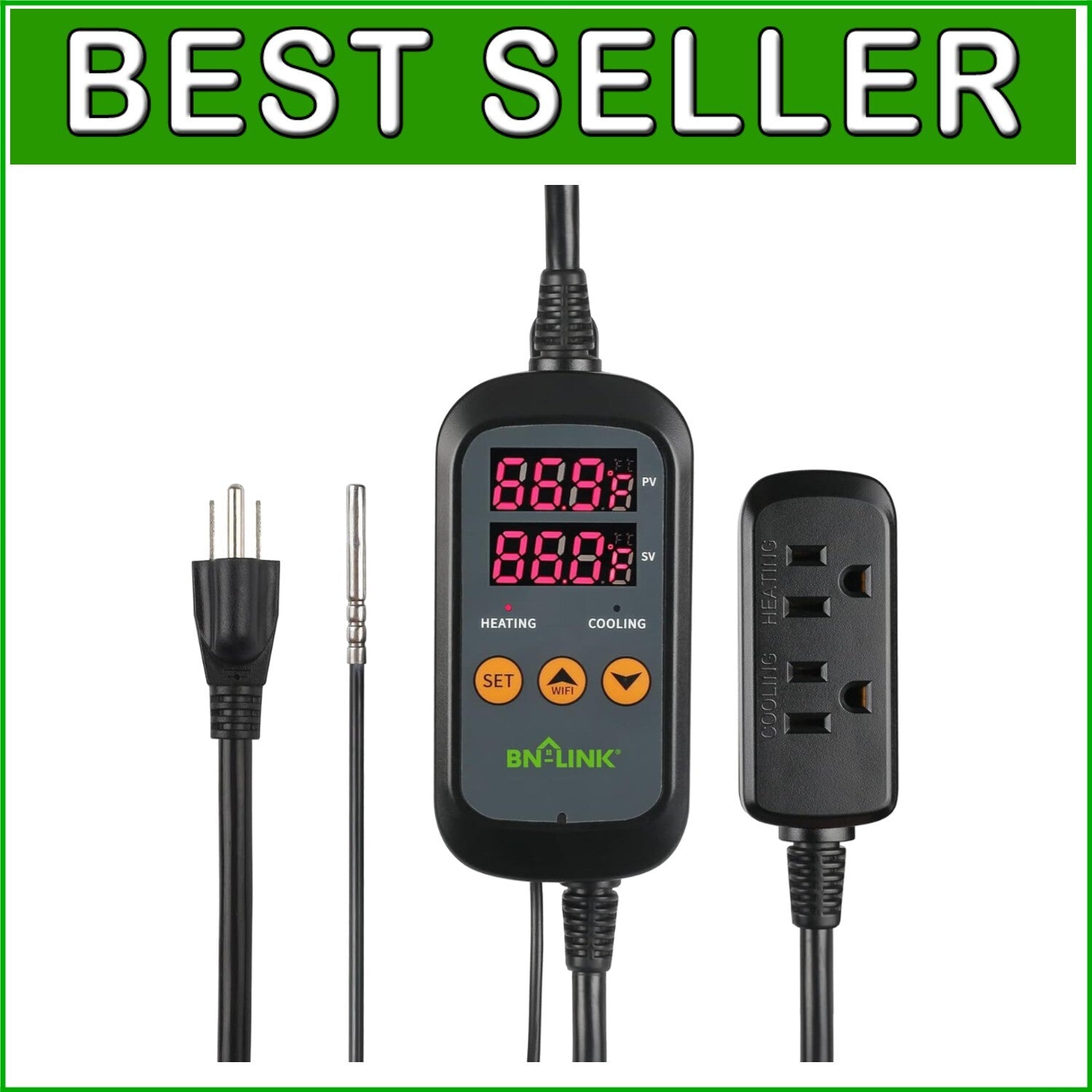 LCD Smart Temperature Control for Homebrew & Fermenting - -40°F to 176°F Range