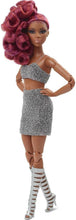 Load image into Gallery viewer, Fashion Doll with Red Curls &amp; Glittery Ensemble - Ideal for Photography Lovers