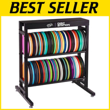 Load image into Gallery viewer, Versatile Disc Golf Storage Rack with Easy Access and Lifetime Warranty