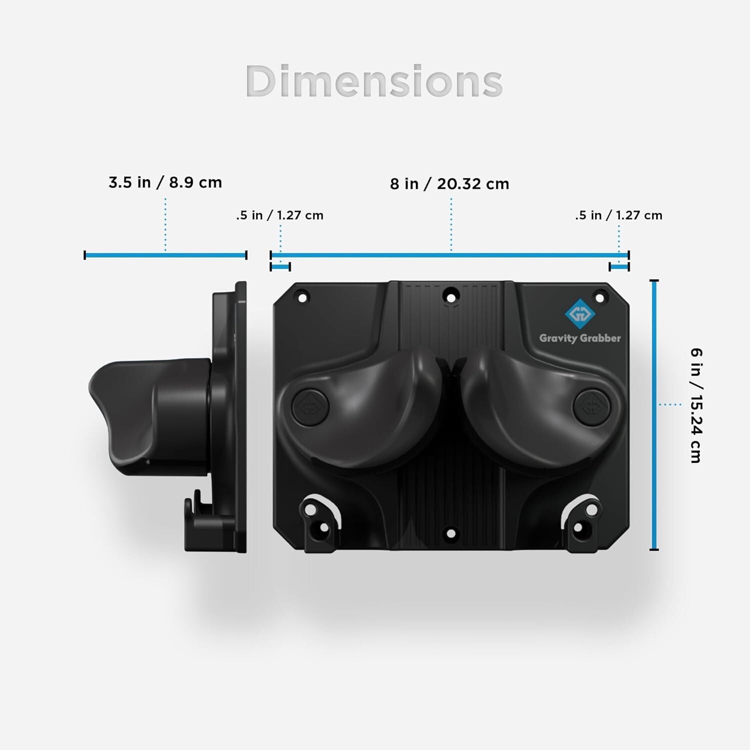 Durable Ski and Snowboard Storage Solution - Gravity Lock & Powder Coated Finish