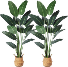 Load image into Gallery viewer, Lush 6 Ft Artificial Bird of Paradise Trees: Perfect Faux Decor for Any Occasion