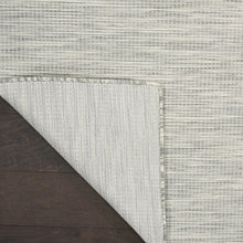 Load image into Gallery viewer, Versatile Light Grey 2'2" x 10' Area Rug - Ideal for Indoor and Outdoor Spaces