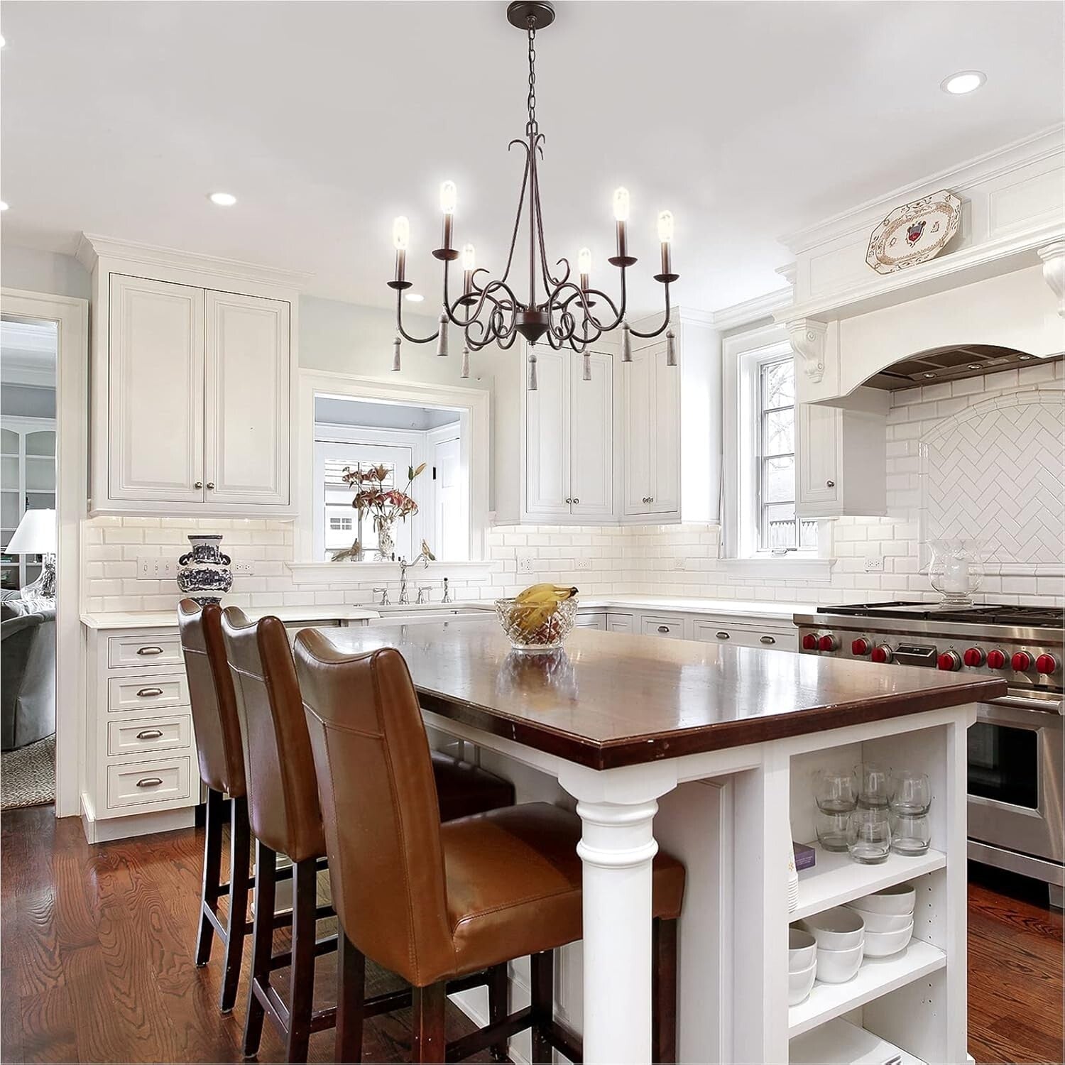 12 Pack Dimmable T6 LED E12 Bulbs - 4W (40W Equivalent) Clear 4000K Lighting