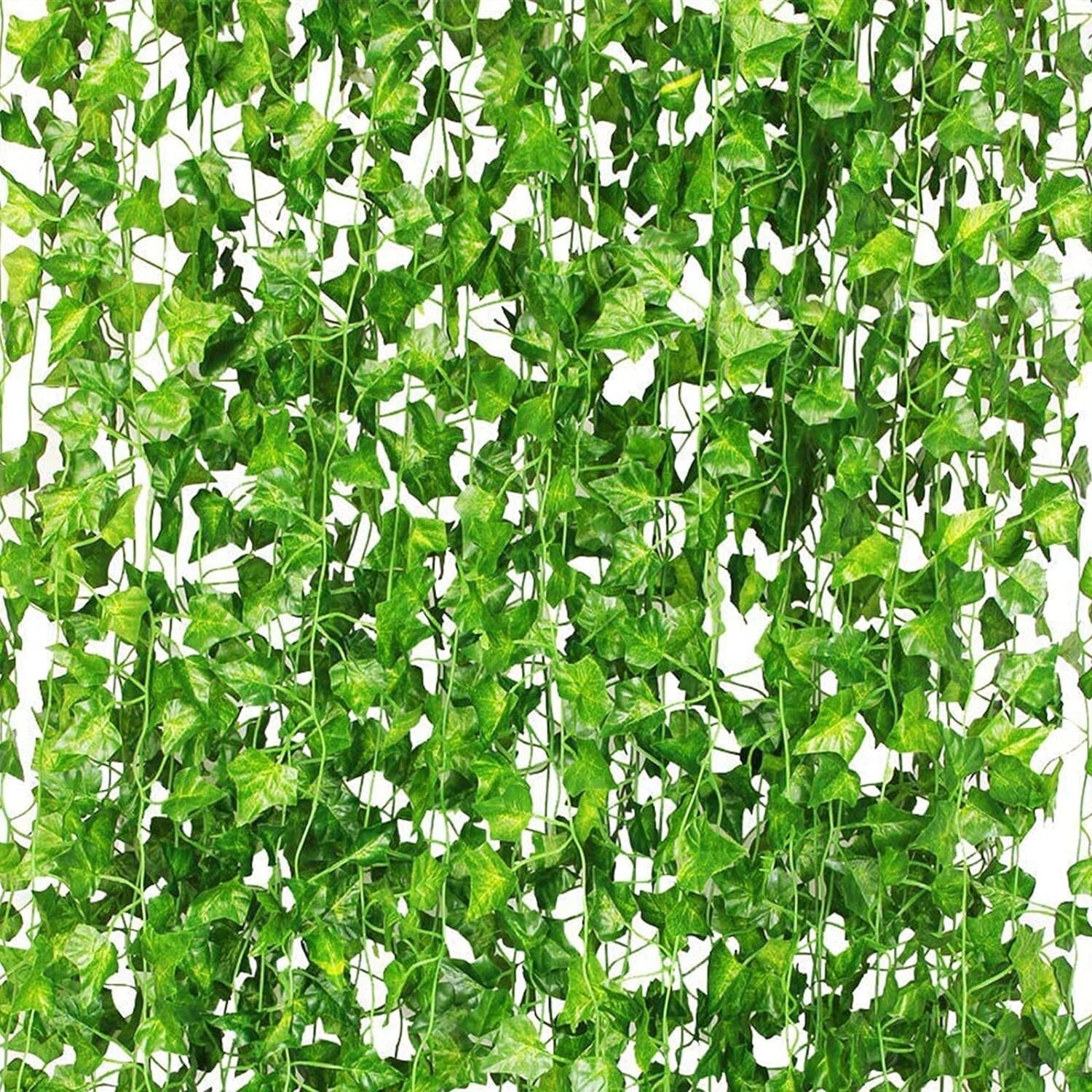 Eco-Friendly 72 Pcs Ivy Garland - 504 Ft of Versatile Greenery for Any Occasion