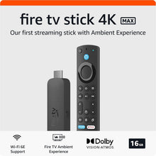 Load image into Gallery viewer, Experience 1.5 Million+ Titles: Fire TV Stick 4K Max with Dolby Audio &amp; Control