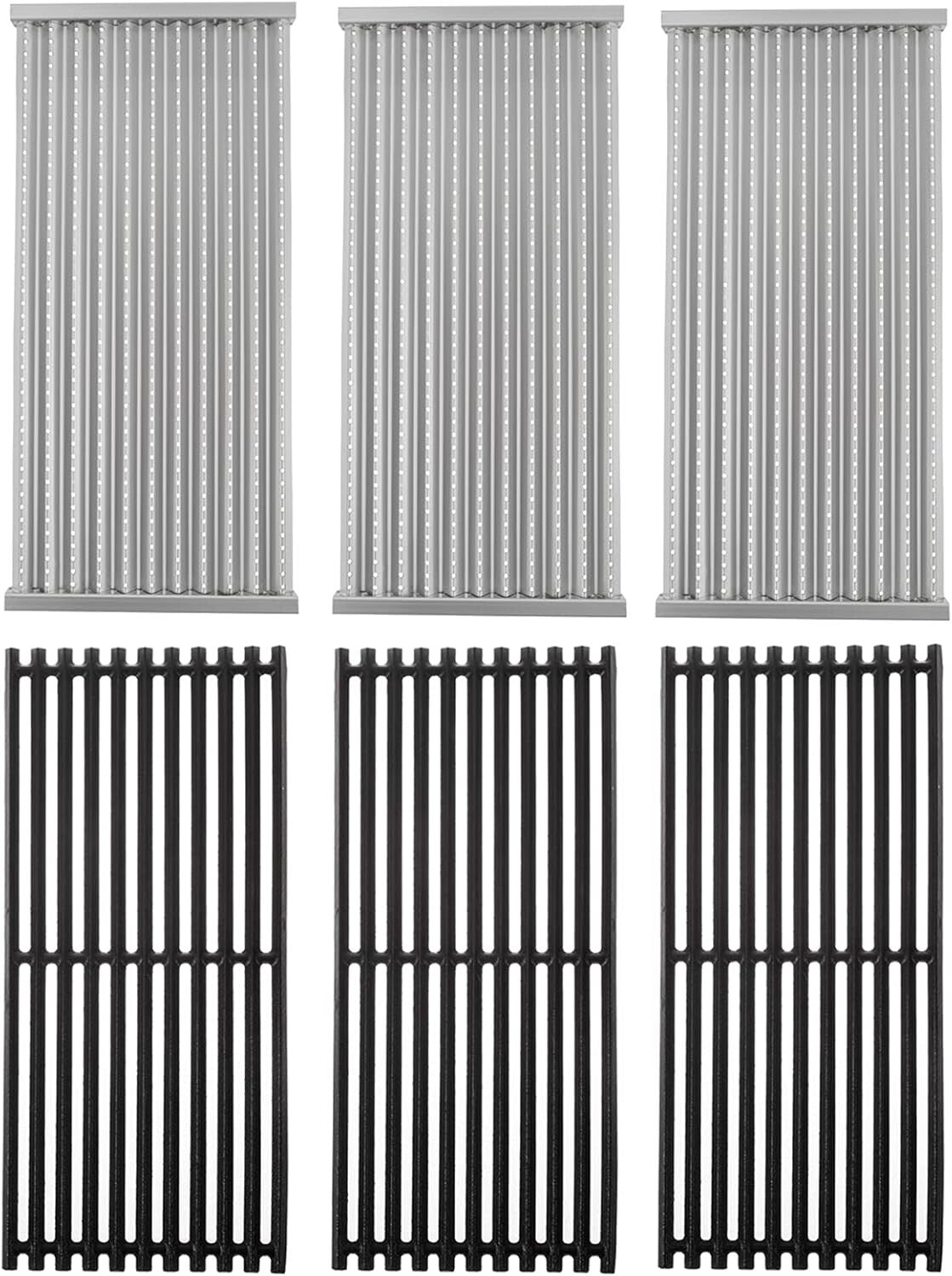 Durable 17-Inch Infrared Emitter & Grill Grates Compatible with Charbroil Models