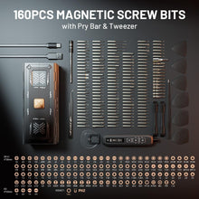 Load image into Gallery viewer, Precision Electric Screwdriver Set: 181 Tools for Phone, Laptop &amp; Camera Repair