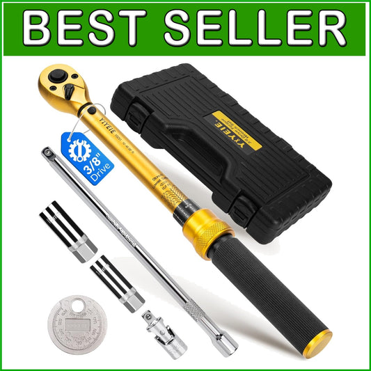 All-in-One 3/8-Inch Torque Wrench Kit with Spark Plug Sockets & Gapper Tool