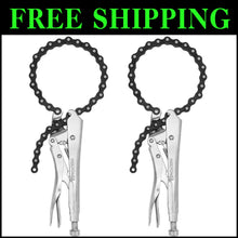 Load image into Gallery viewer, Adjustable 9-Inch Chain Clamp with 19.7-Inch Chain - Comfortable Grip Included