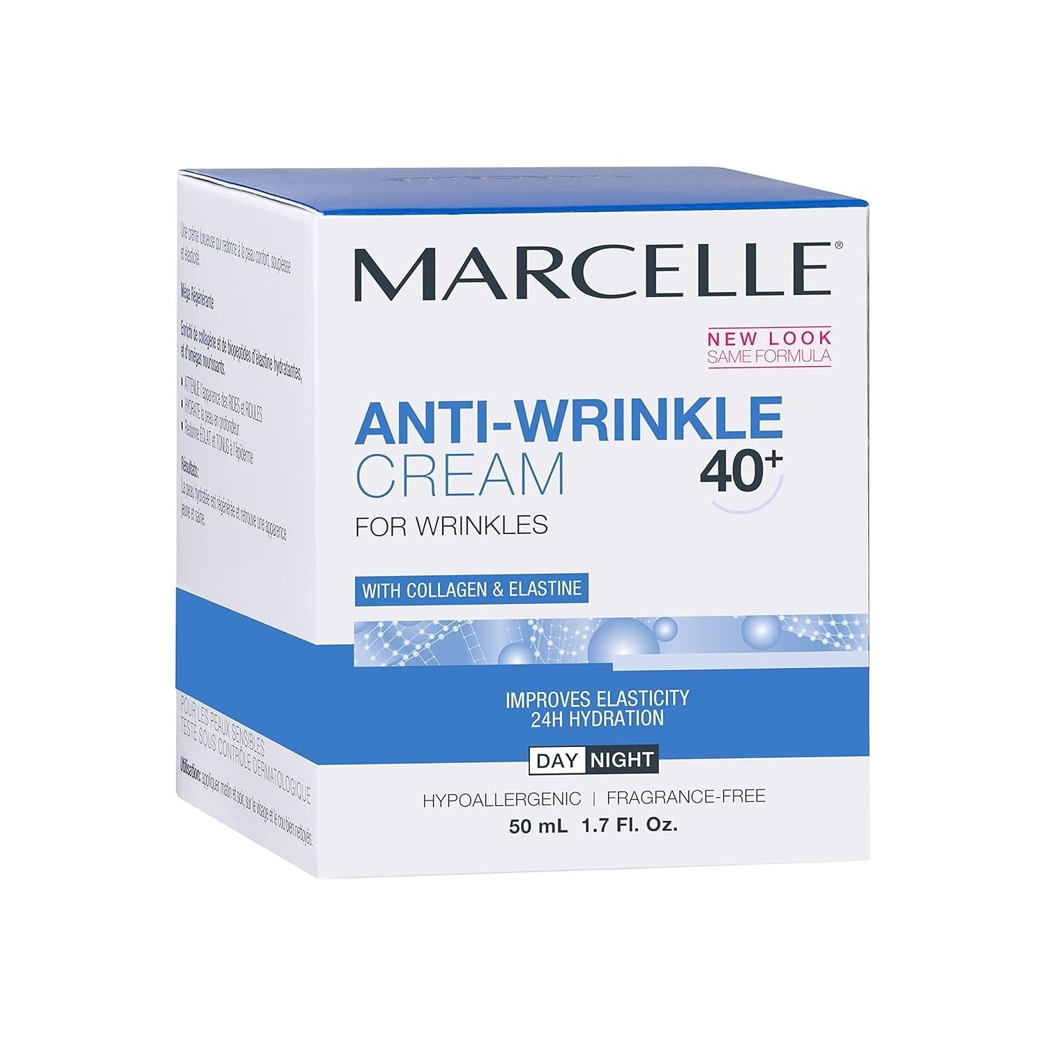 Fragrance-Free Anti-Wrinkle Cream for Mature Skin, 1.7 oz of Hydration