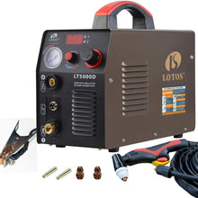 Load image into Gallery viewer, LT5000D Plasma Cutter: 2024 Upgrade - Fast, Smooth Cuts with Dual Voltage Power