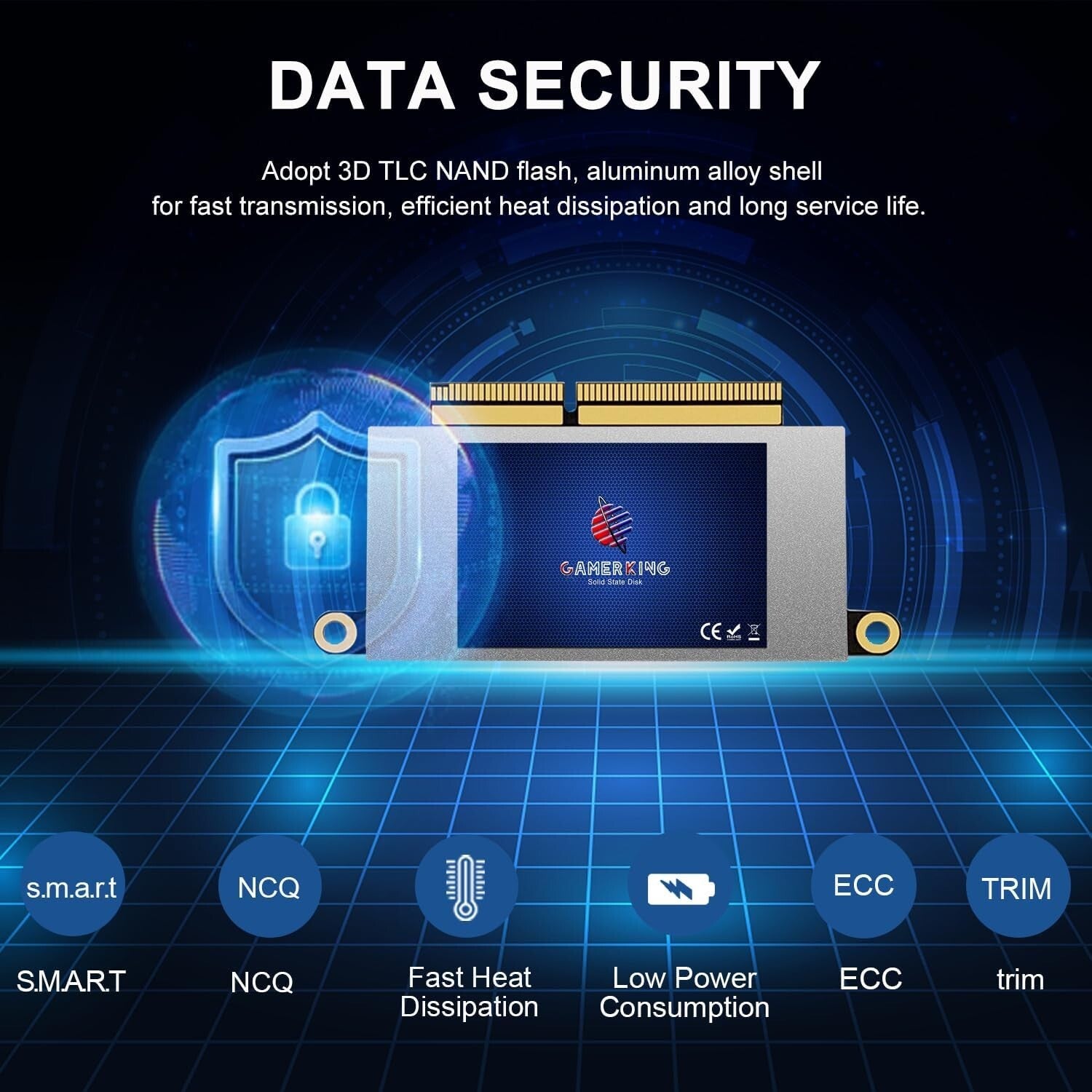 Internal 1TB Solid State Drive for MacBook Pro A1708 - 5-Year Warranty Included