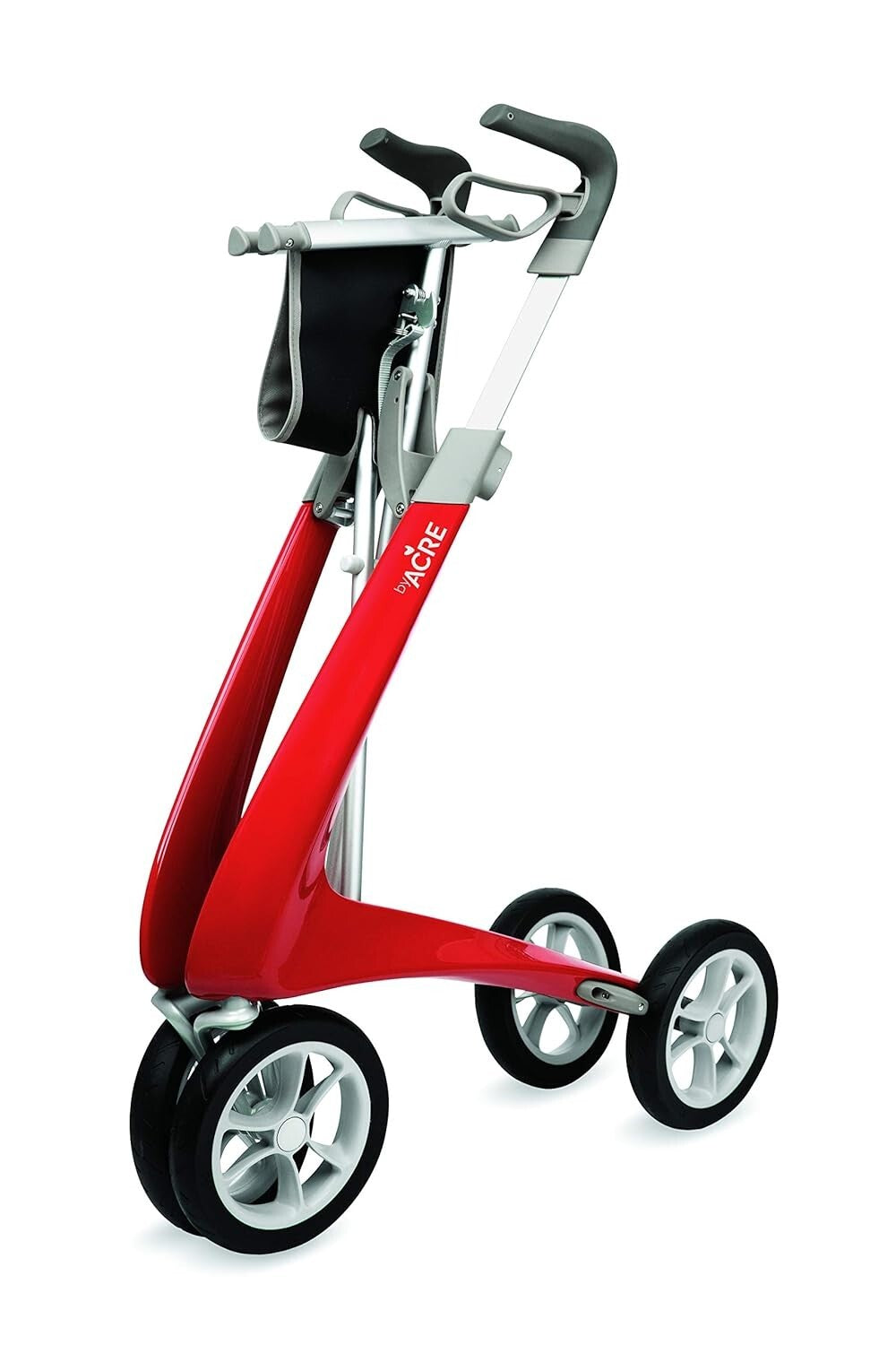 World's Lightest Carbon Fiber Rollator Walker - Easy Transport & Awarded Style