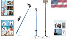 Load image into Gallery viewer, High-Quality Selfie Stick Tripod with Bluetooth Remote - Perfect for Events