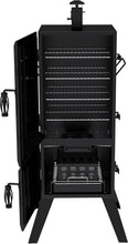 Load image into Gallery viewer, Premium 36" Charcoal Smoker - Alloy Steel with Stainless Temperature Gauge