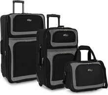 Load image into Gallery viewer, Durable and Expandable New Yorker Travel Luggage Set - Perfect for All Journeys