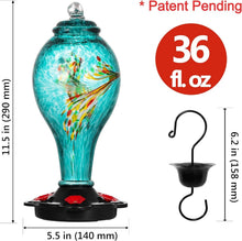 Load image into Gallery viewer, Large Capacity Hummingbird Feeder with Built-In Ant Moat - Perfect Garden Decor