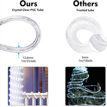 Load image into Gallery viewer, Connectable 100ft LED Rope Lights with Timer &amp; Memory - Perfect for Any Occasion