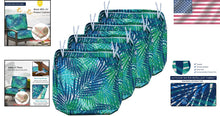 Load image into Gallery viewer, Waterproof Tropical Leaf Cushion Slipcovers Set of 4 - Outdoor Chair Protection