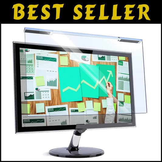 Blue Light Blocking Screen Protector for 31.5-32 Inch Monitors – Eye Protection