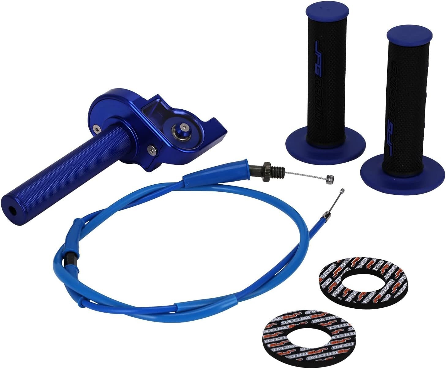 Transparent 7/8" Twist Throttle Assembly for Dirt Pit Bike & ATV Performance