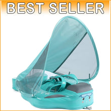 Load image into Gallery viewer, Baby Swim Float with Canopy - Ideal for Safe Backstroke &amp; Breaststroke (3-24 M)