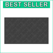 Load image into Gallery viewer, Stylish 3x5 Charcoal Doormat with Needle Punched Weave - Ideal for Entryways