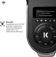 Load image into Gallery viewer, Modern Black K-Cup Pod Brewer with MultiStream Technology for Ultimate Flavor