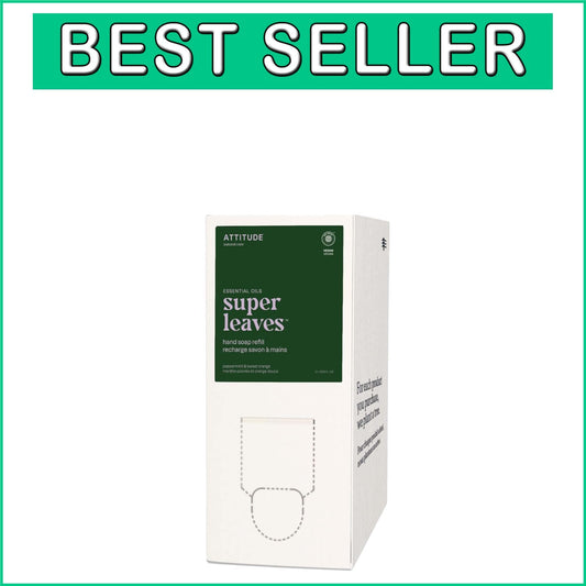 67.6 Fl Oz Aromatic Hand Wash - Peppermint & Sweet Orange – Eco-Friendly & Vegan