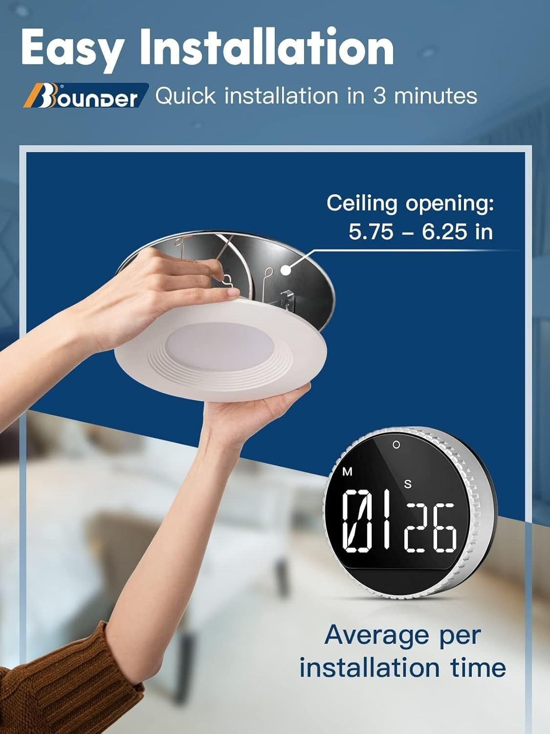 Versatile 12-Pack LED Recessed Light with Adjustable Color Temperature, Dimmable