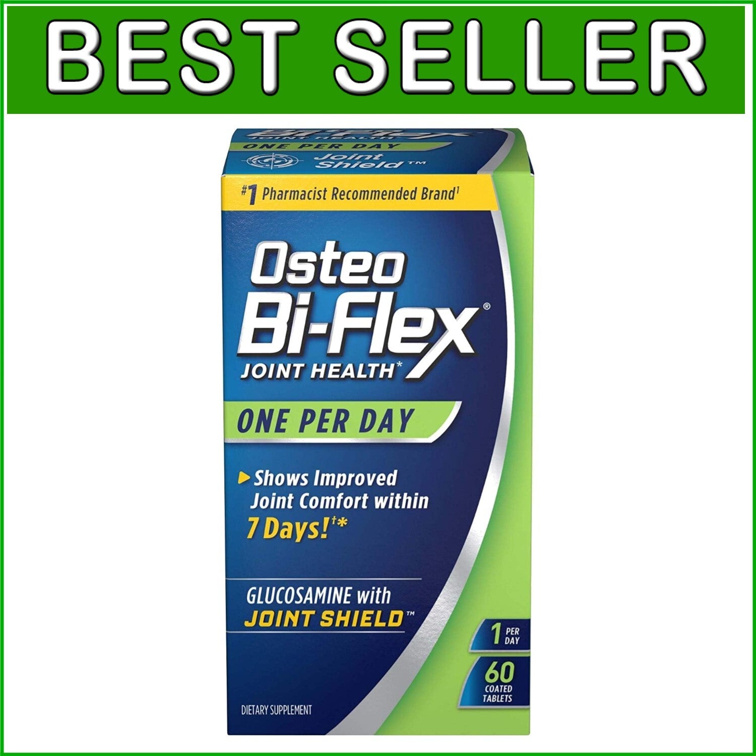 Daily Joint Revitalization - 120 Count Glucosamine Tablets for Active Adults