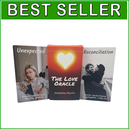 Compact Love Oracle Deck: 54 Cards for Intuitive Reading & Relationship Wisdom