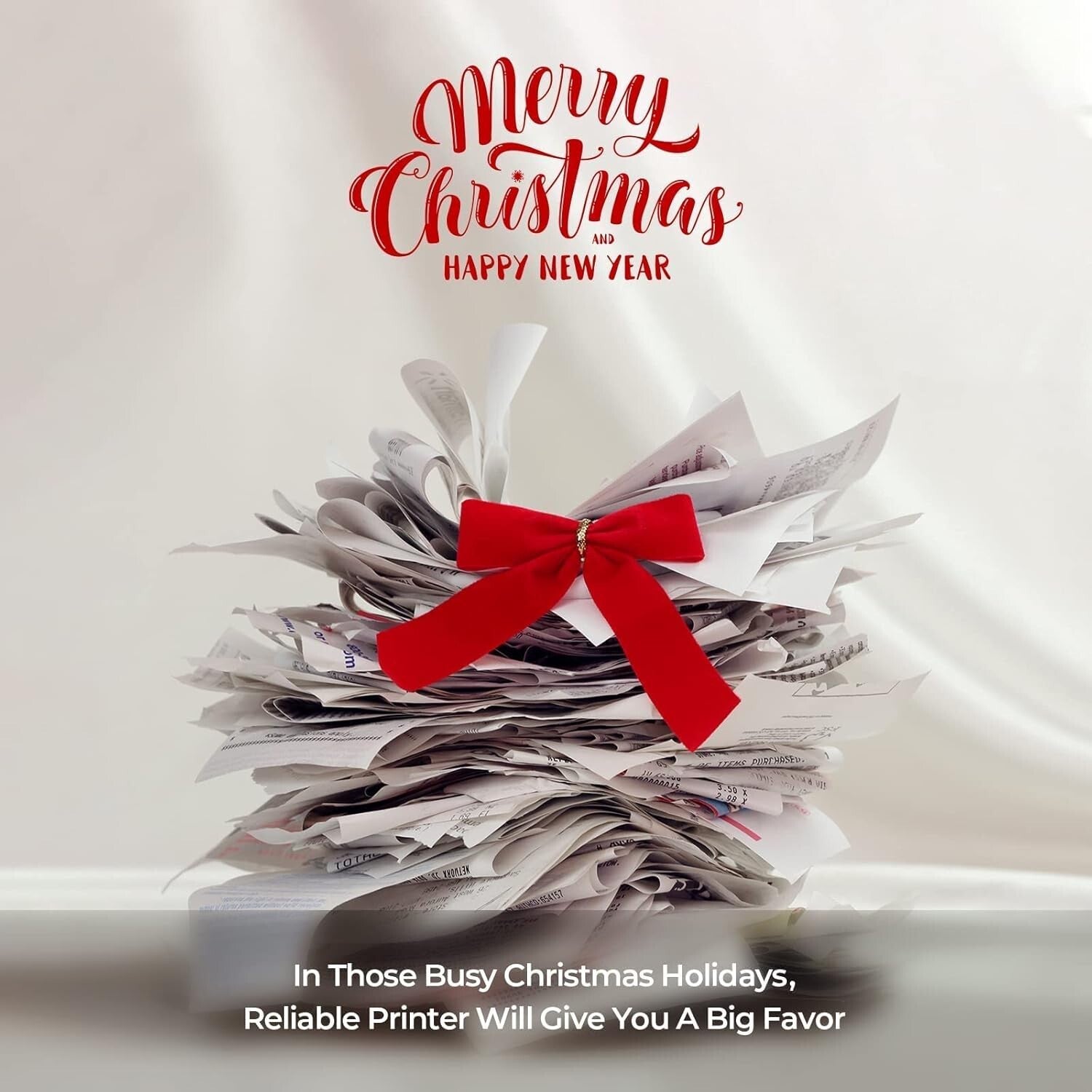 Compact POS Receipt Printer P068 - Fast Printing with Thermal Paper Included