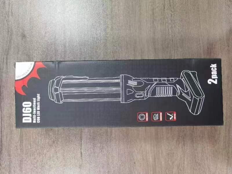 Bright & Durable Work Lights 2-Pack - Rechargeable 1500 Lumens for Outdoor Use