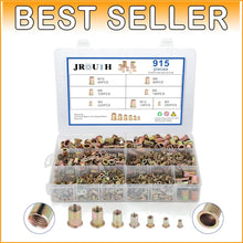 Load image into Gallery viewer, Versatile 915pcs Rivet Nut Set with Removable Storage Case - M3 to M12