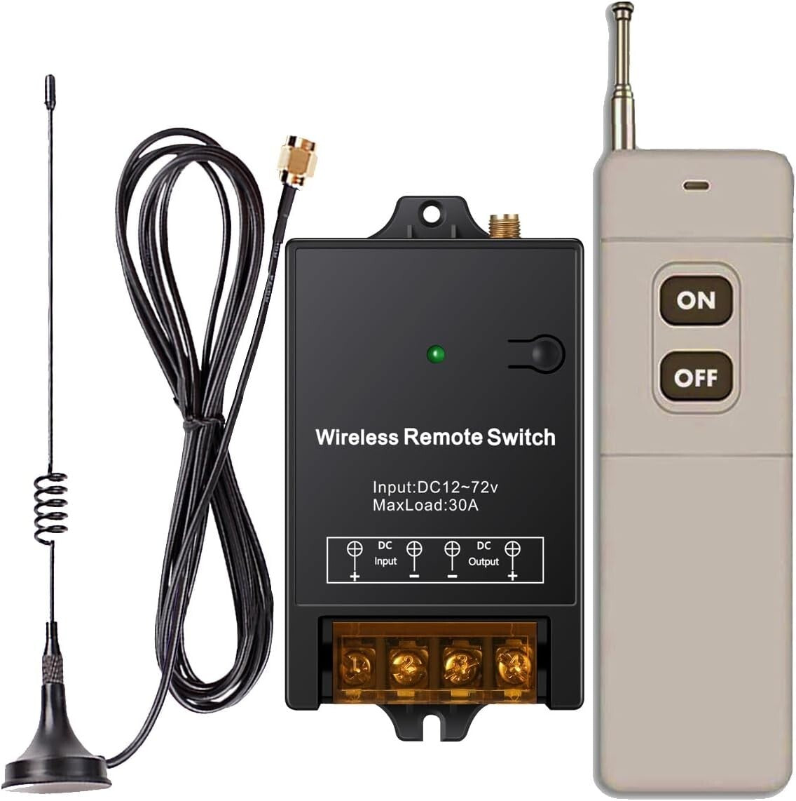 Versatile Bi-Directional Wireless RF Switch - Ideal for Agriculture and More