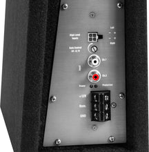 Load image into Gallery viewer, Compact 600W Angled Subwoofer with Class D Amplifier for Tight Fit Vehicles