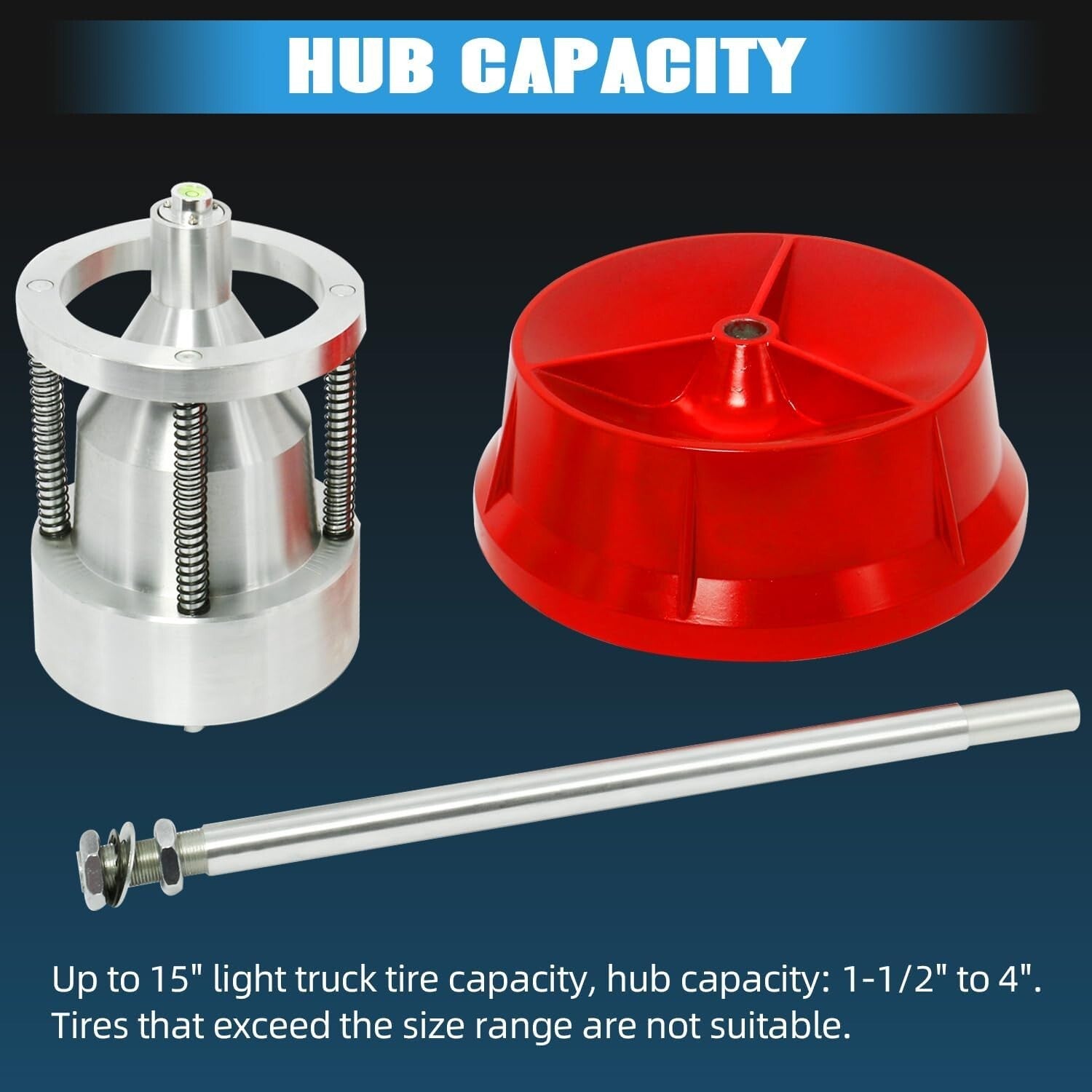 Precision Wheel Balancer with Built-in Level - Perfect for Cars and Light Trucks