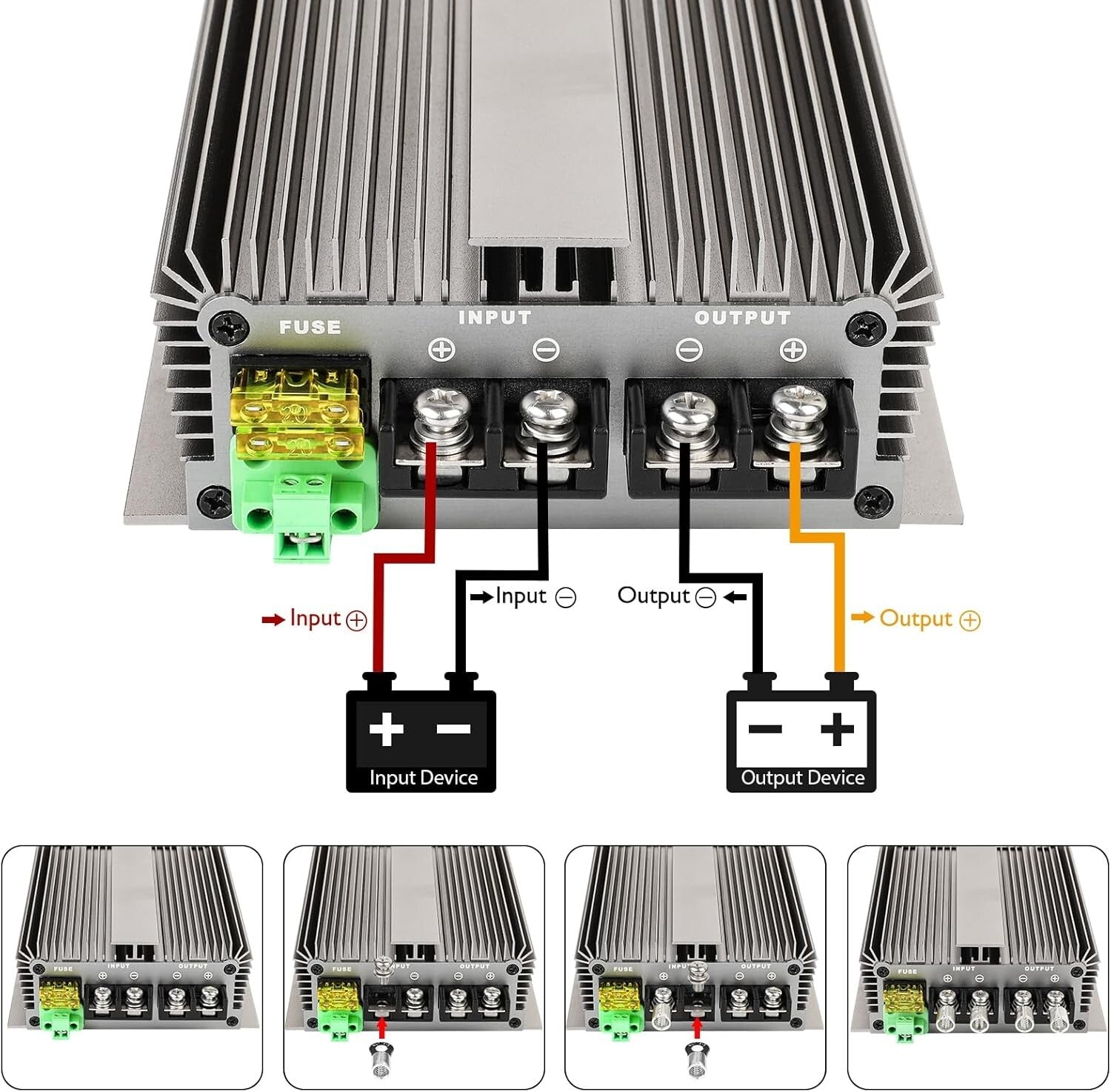 Efficient 600W Buck Converter: Step Down 48V/60V/72V to 12V DC 50A Transformer