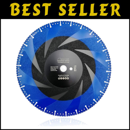 Durable 14 Inch Diamond Blade with Abrasive Coating for Long-Lasting Performance