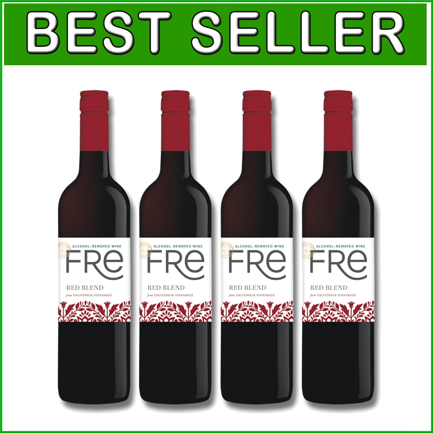 Indulge in Sutter Home Fre Non-Alcoholic Red Blend - Seasonal Pairings Included