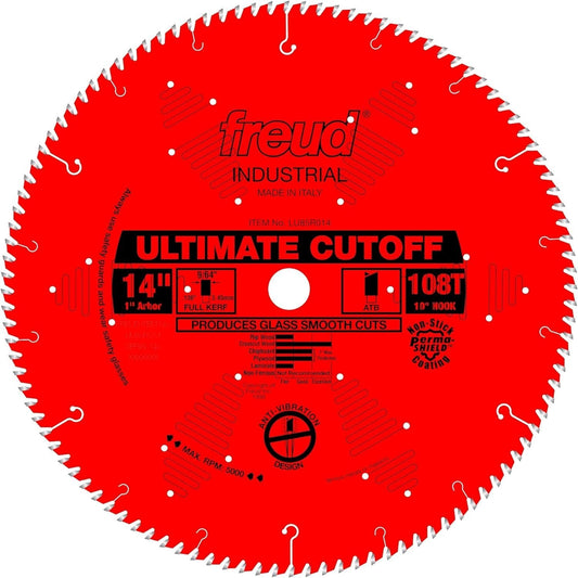 Ultimate 14-inch Cut-Off Blade with Anti-Vibration and Fine Grit Design