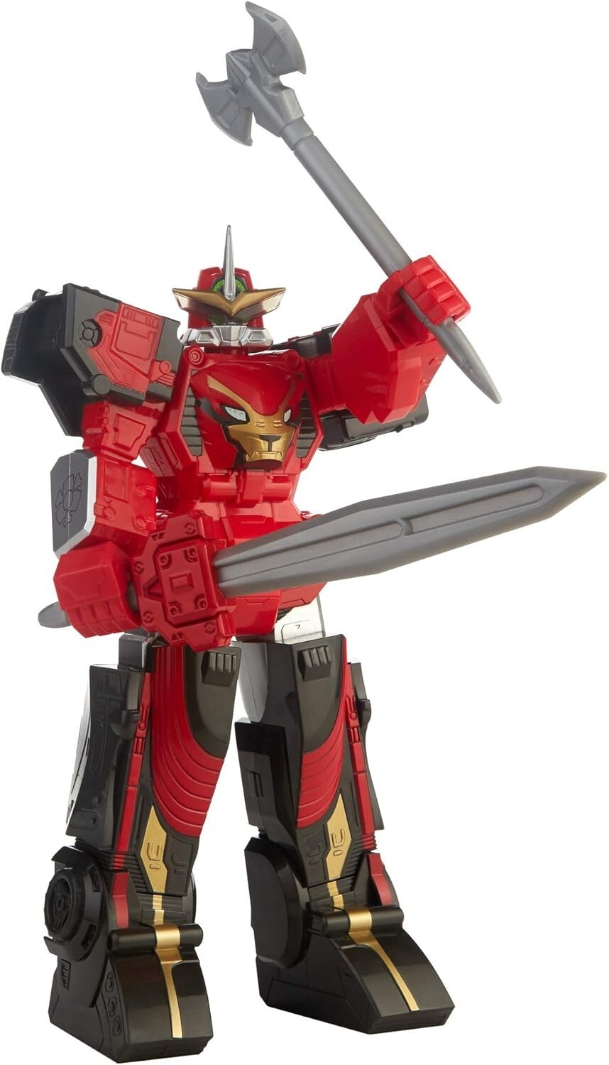 Authentic 10-Inch Beast Racer Zord Action Figure from Beast Morphers Series