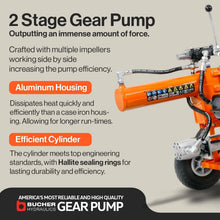 Load image into Gallery viewer, Portable 20 Ton Log Splitter with 7HP Engine for Effortless Firewood Splitting