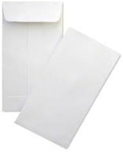 Load image into Gallery viewer, Bulk 500 Heavyweight White Envelopes with Gummed Flap for Cash &amp; Valuables