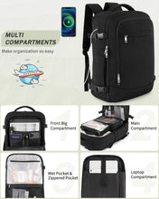 Load image into Gallery viewer, Ergonomic Travel Backpack with Packing Cubes - 40L Waterproof Adventure Bag