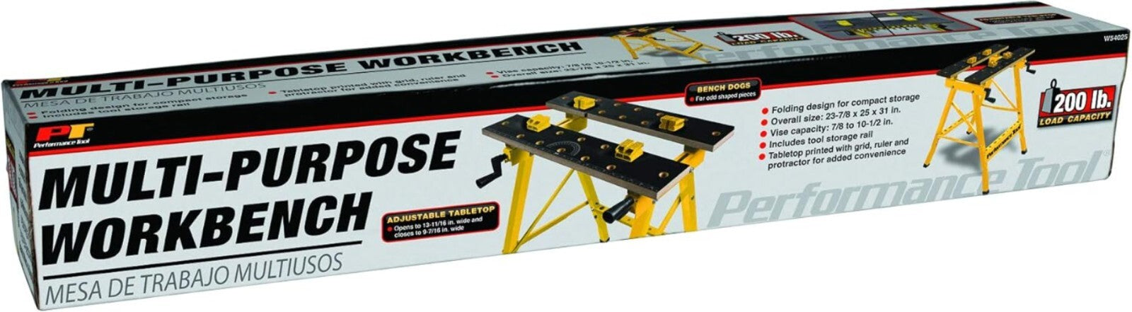 Compact Folding Workbench & Vise with Printed Tabletop for Precision Tasks