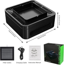 Load image into Gallery viewer, High-Performance Smokeless Ashtray with 4-Groove Design - Ideal for Home and Car